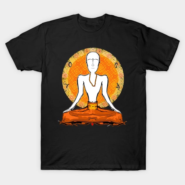 Yoga Lover Meditation T-Shirt by PlanetMonkey